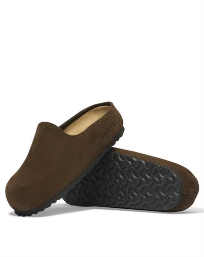 Birkenstock - Amsterdam Wrapped Suede Leather Sandal - Carafe